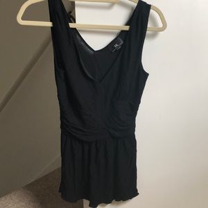 Juniors IZ Byer black dressy sleveless top